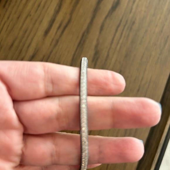 Freida Rothman silver bangle - Picture 4 of 4